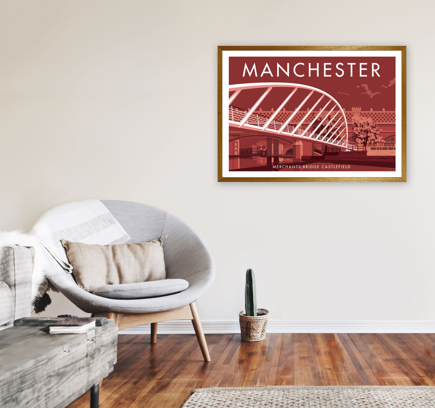 Manchester 5 by Stephen Millership A1 Print Only