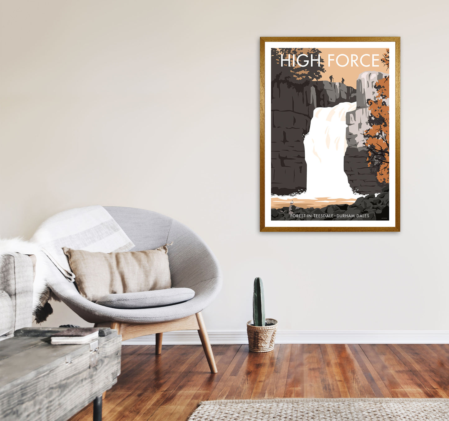 High Force Art Print by Stephen Millership A1 Print Only