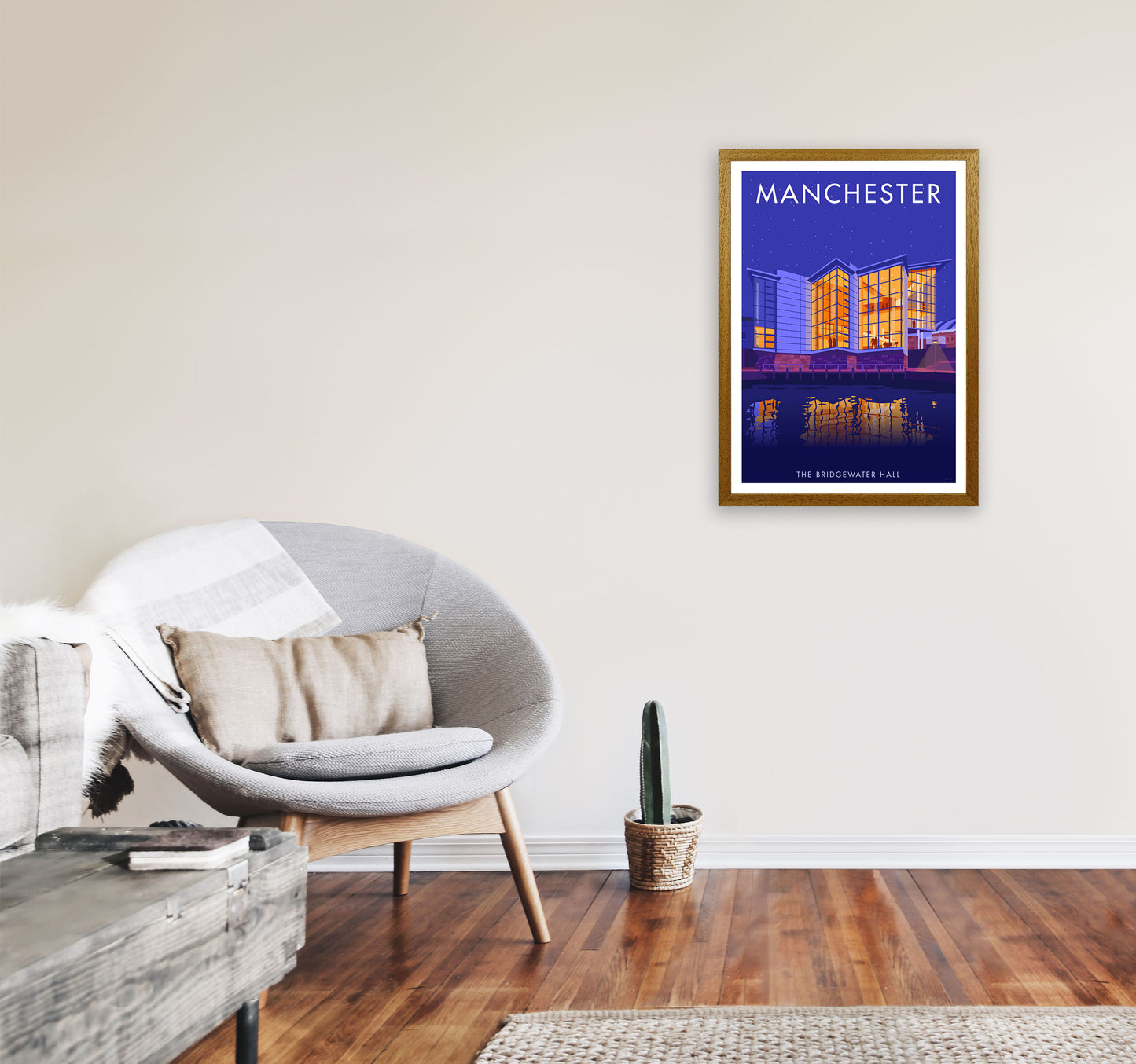 Manchester 4 by Stephen Millership A2 Print Only