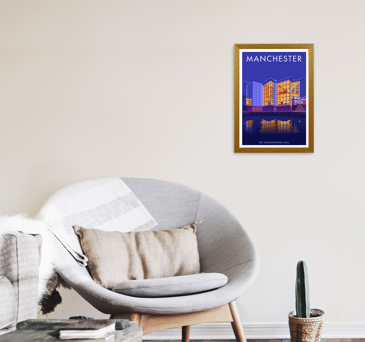 Manchester 4 by Stephen Millership A3 Print Only