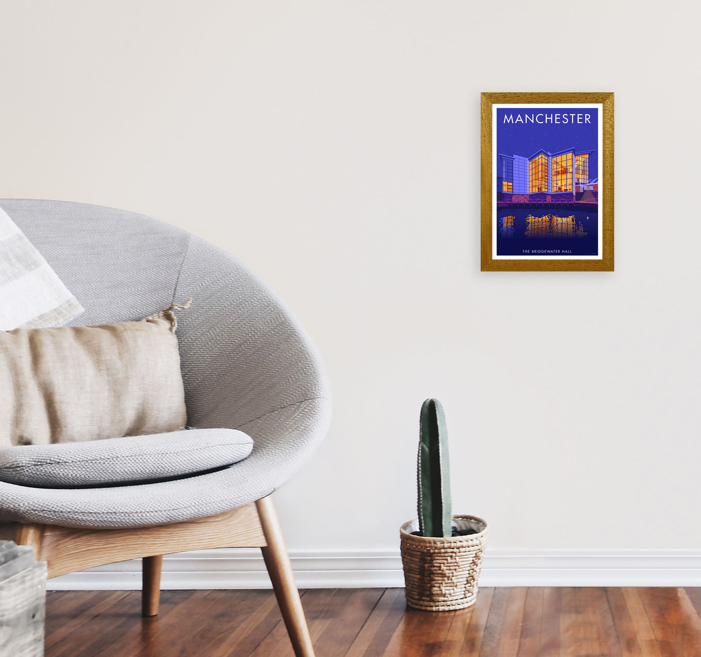 Manchester 4 by Stephen Millership A4 Print Only