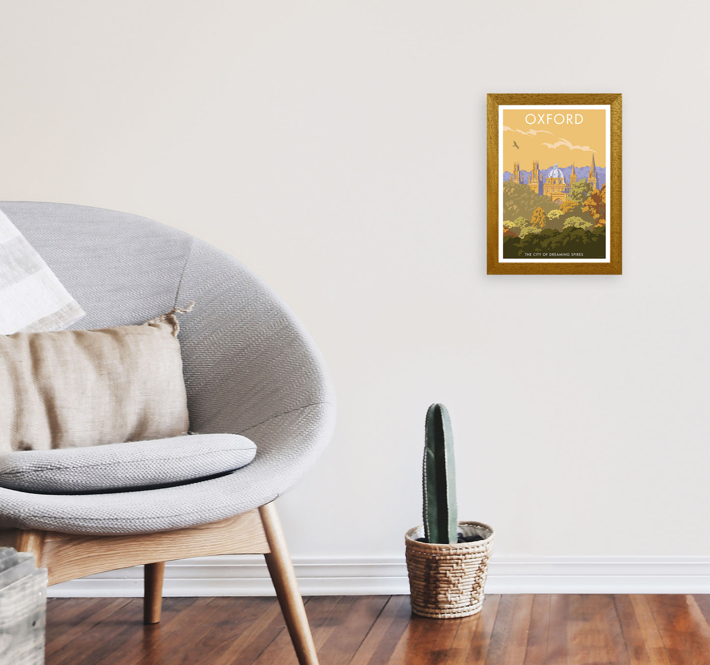 Oxford Travel Art Print by Stephen Millership A4 Print Only