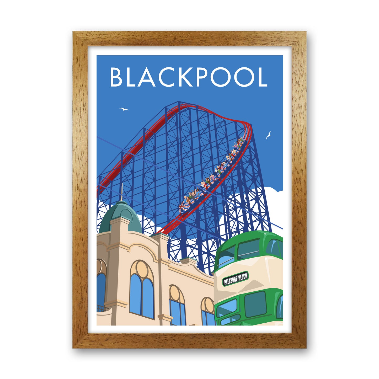 Blackpool by Stephen Millership Oak Grain