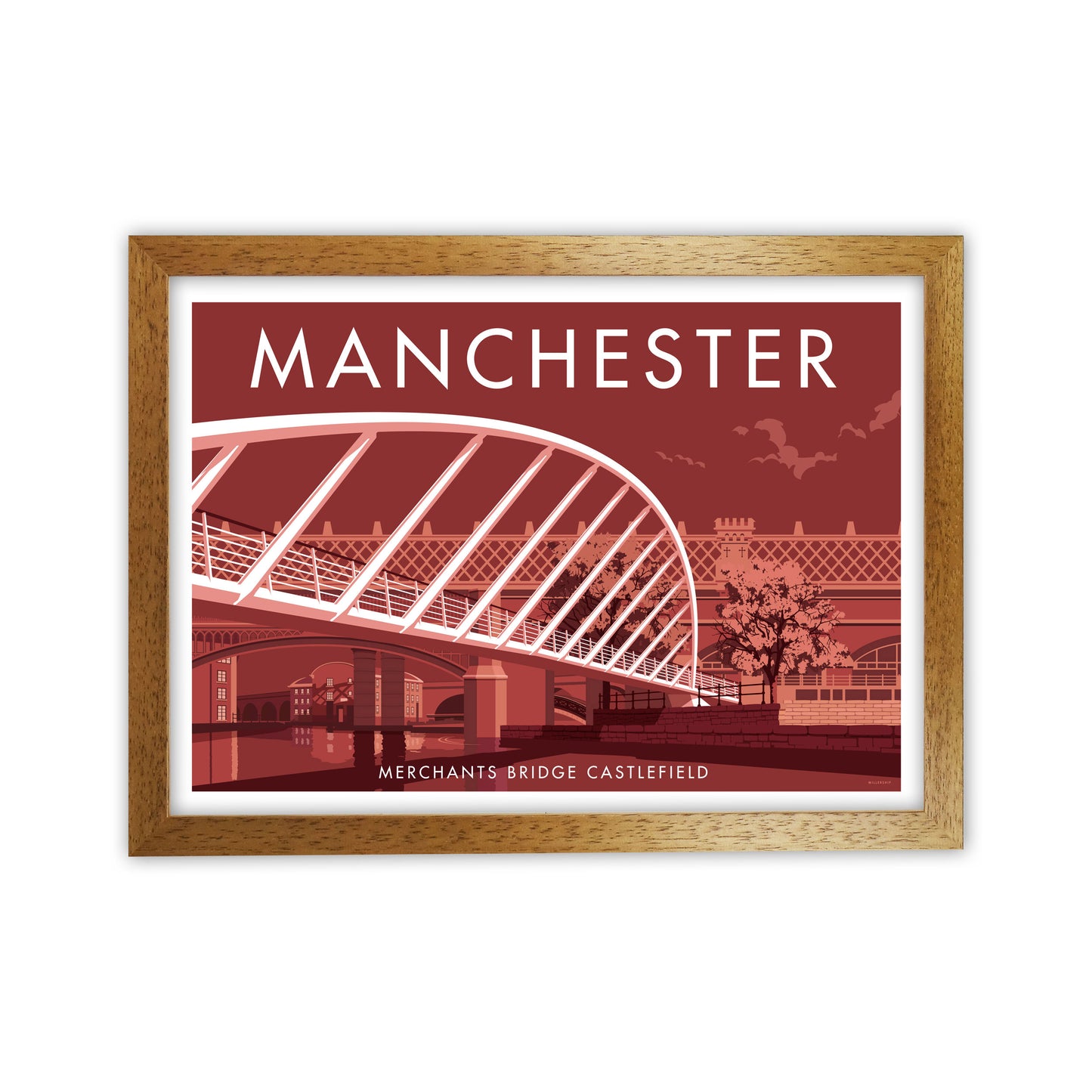 Manchester 5 by Stephen Millership Oak Grain