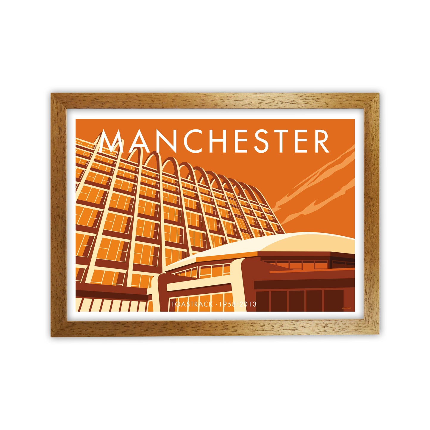 Manchester 6 by Stephen Millership Oak Grain