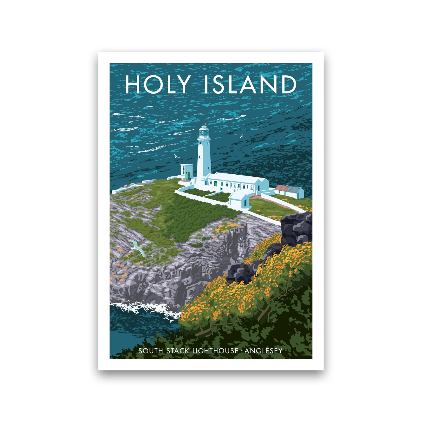 Holy Island by Stephen Millership