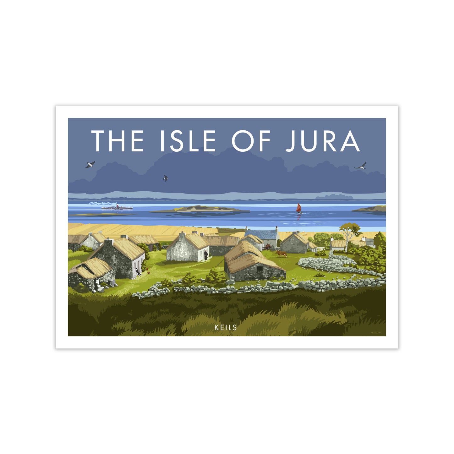 The Isle Of Jura by Stephen Millership