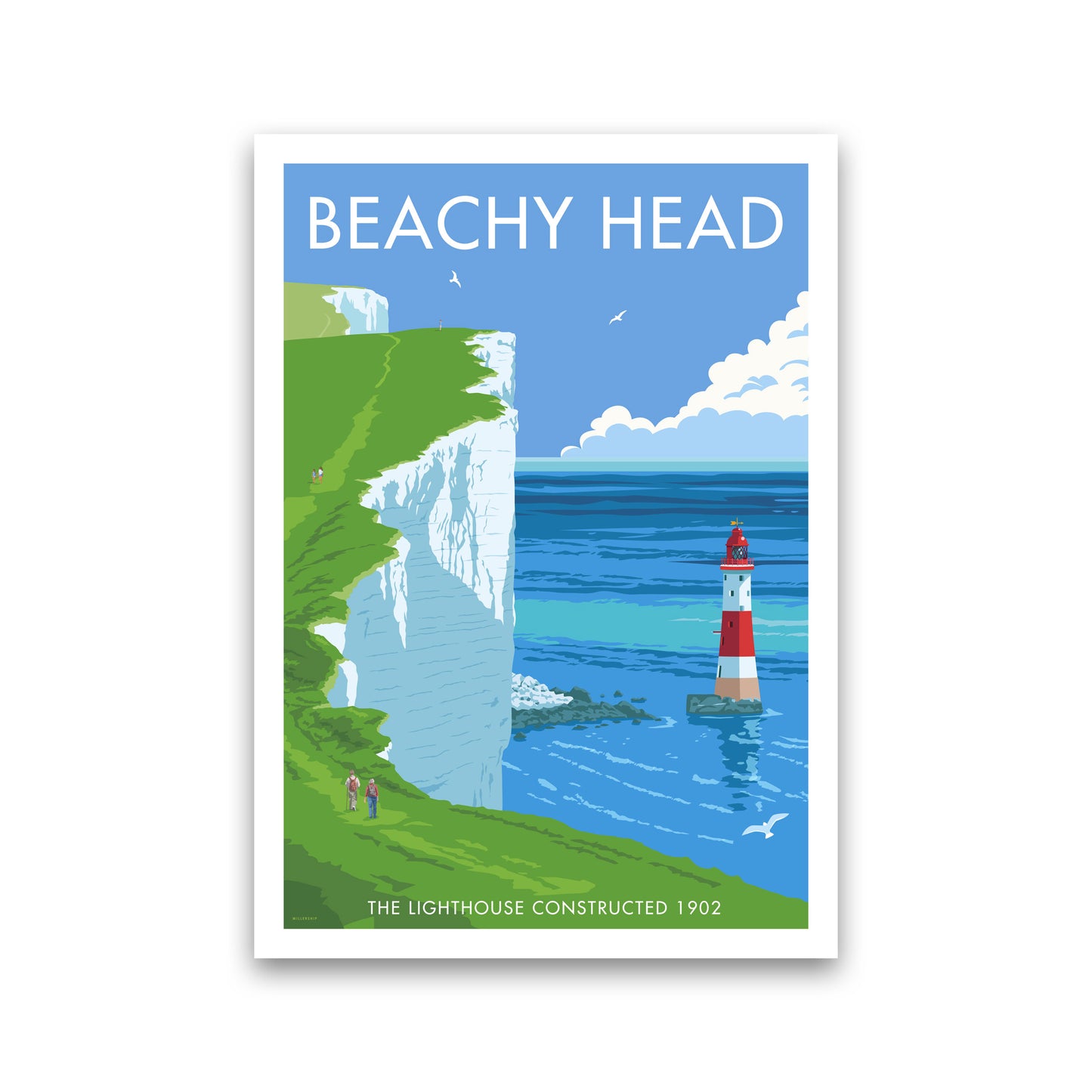 Beachy Head by Stephen Millership