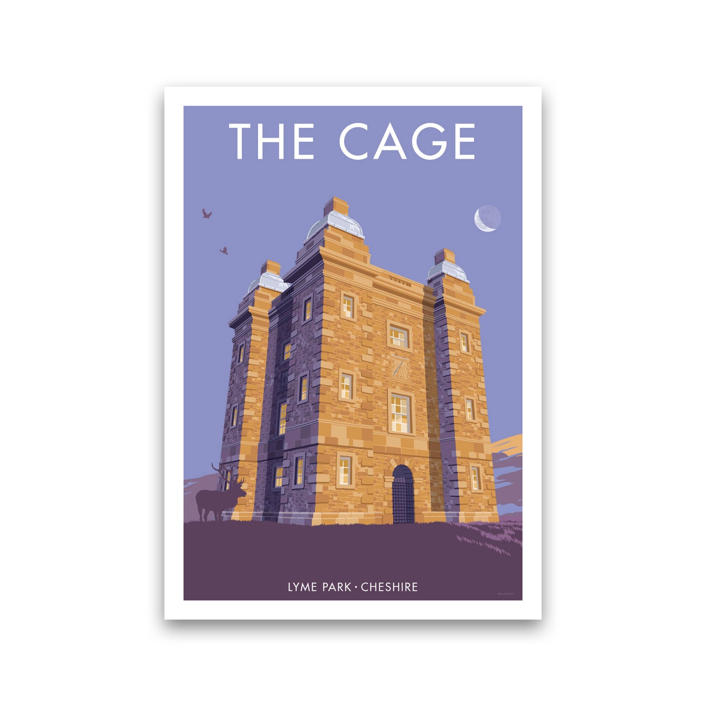 The Cage Art Print by Stephen Millership