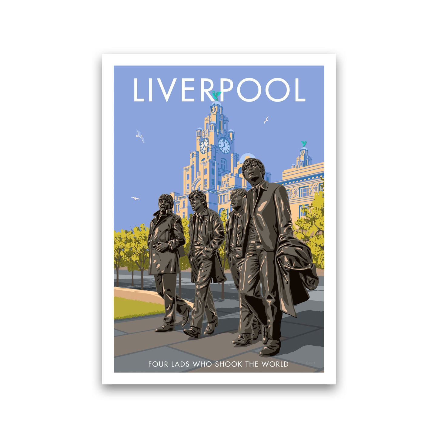 Liverpool Art Print by Stephen Millership