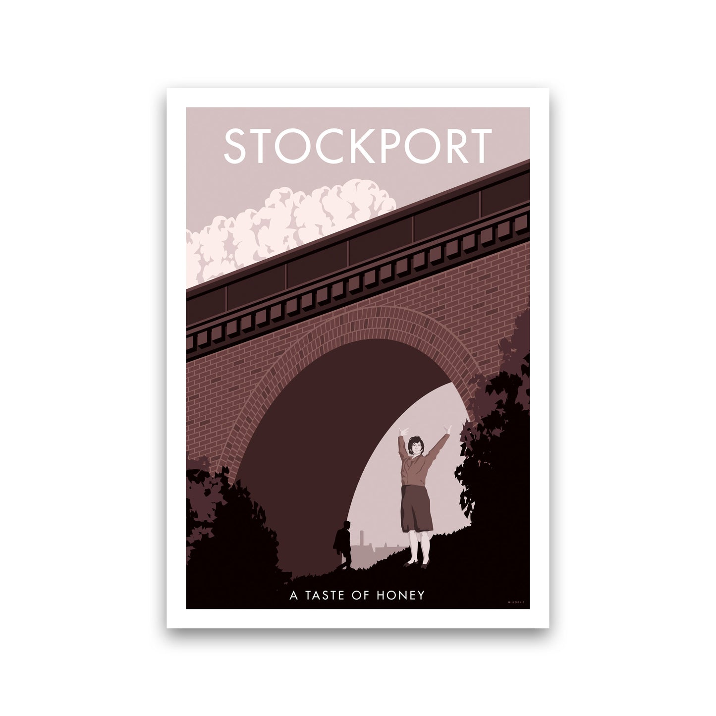 Stockport Art Print by Stephen Millership