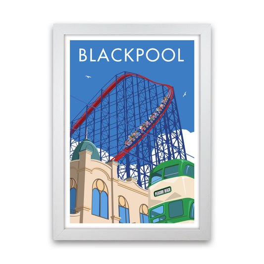 Blackpool by Stephen Millership White Grain