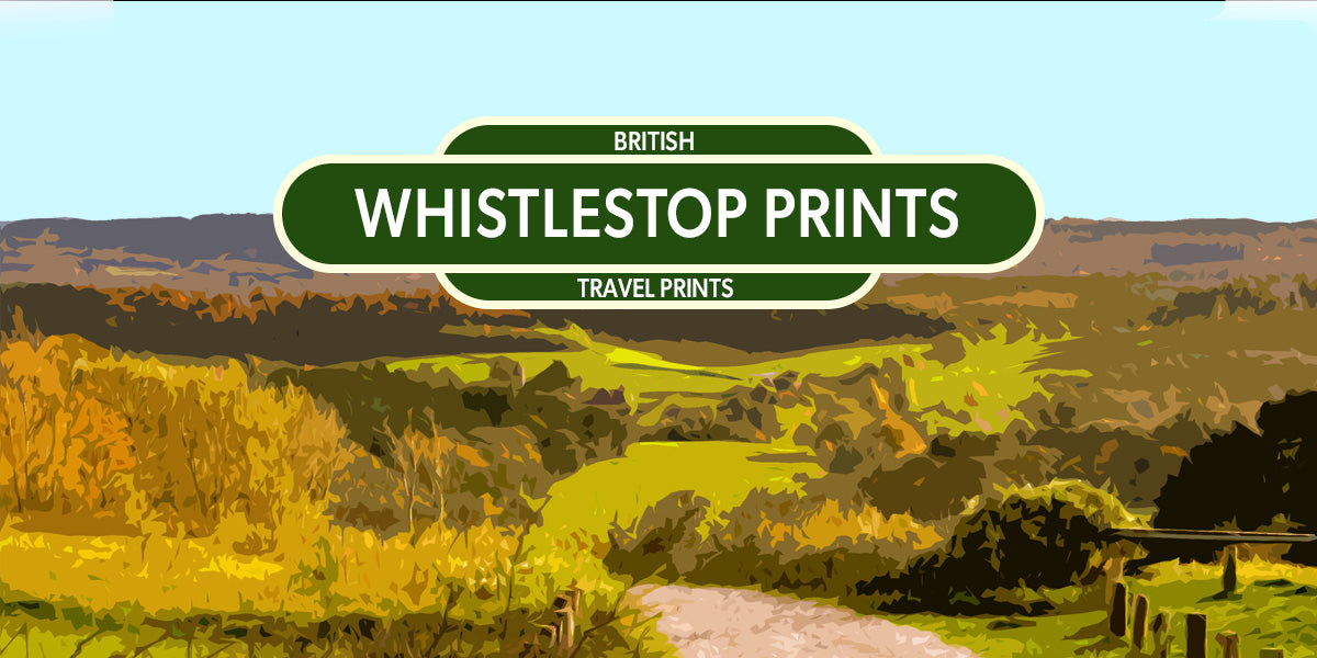 whistlestop prints great british travel art