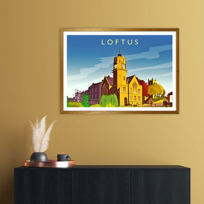 Loftus 2 Travel Art Print by Richard O'Neill A1 Print Only