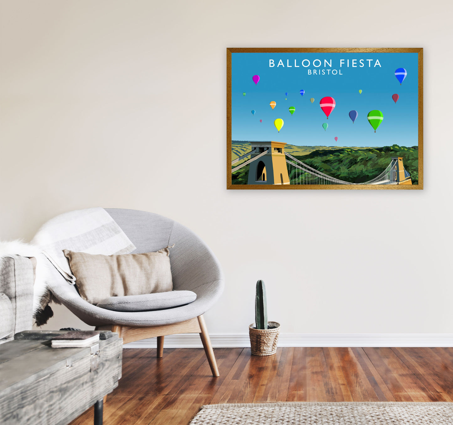 Balloon Fiesta by Richard O'Neill A1 Print Only