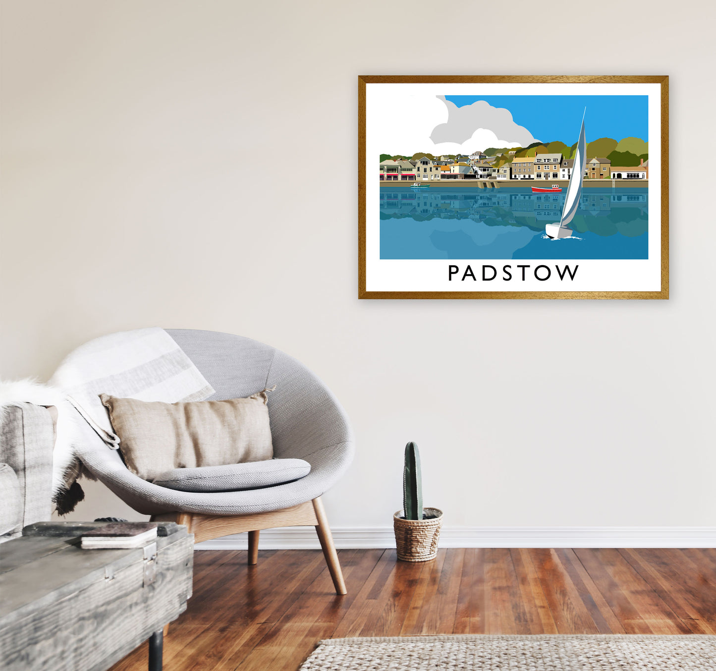 Padstow by Richard O'Neill A1 Print Only