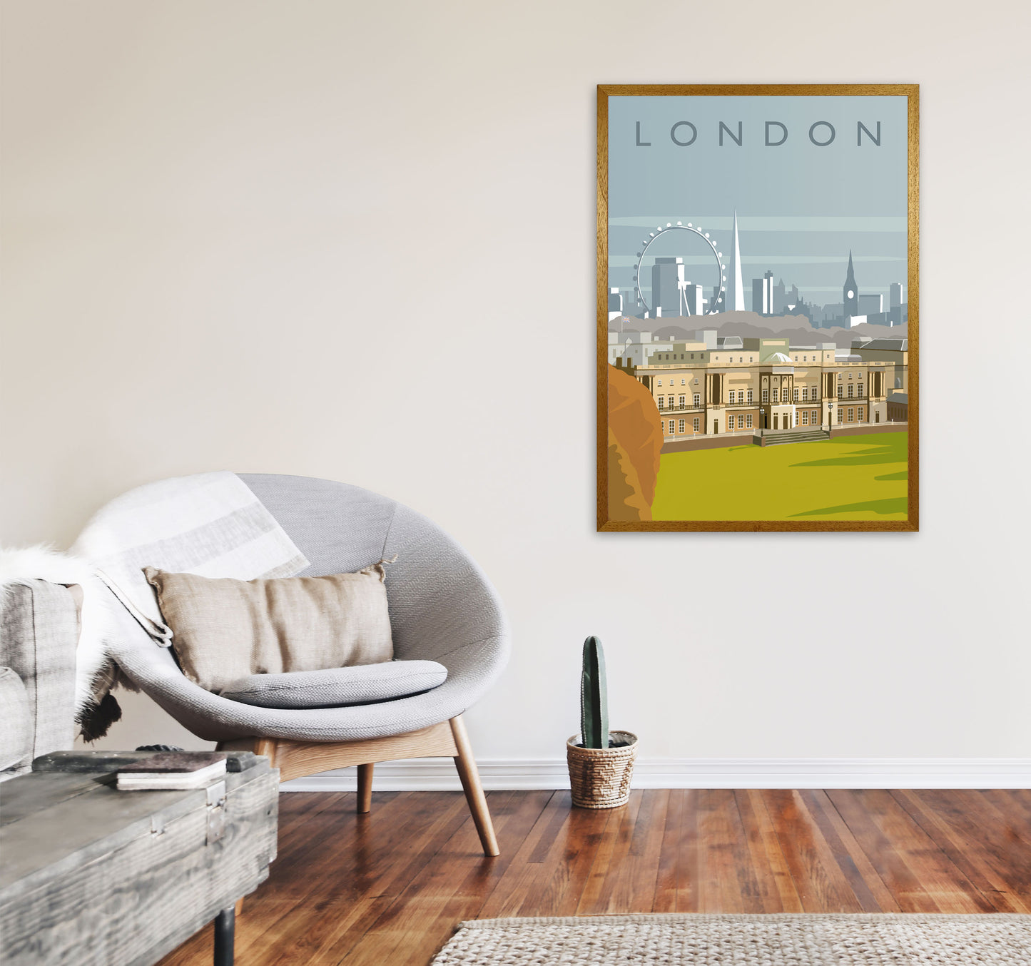 London (Portrait) by Richard O'Neill A1 Print Only