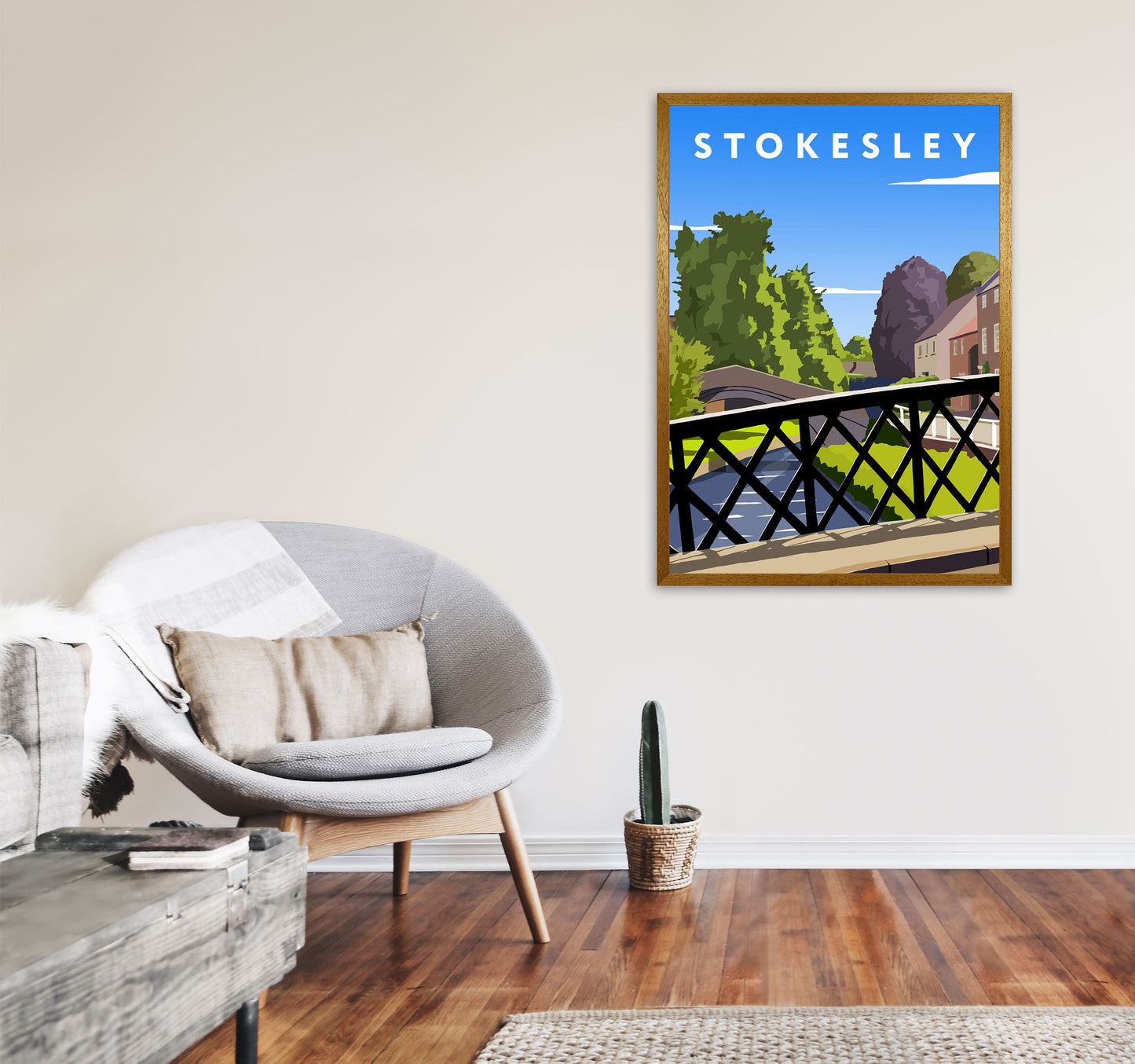 Stokesley3 Portrait by Richard O'Neill A1 Print Only