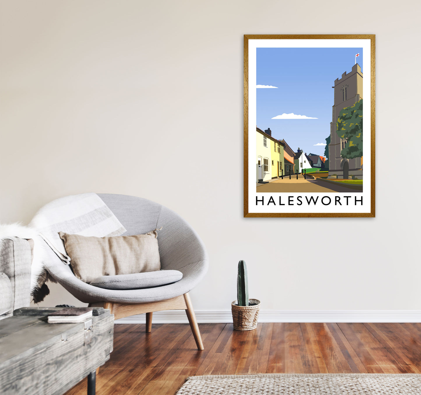 Halesworth Portrait by Richard O'Neill A1 Print Only