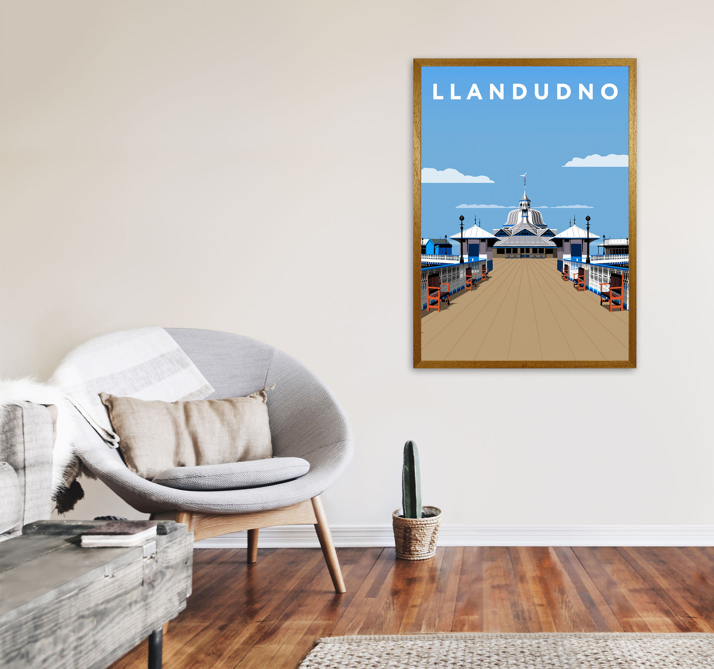 Llandudno Portrait by Richard O'Neill A1 Print Only