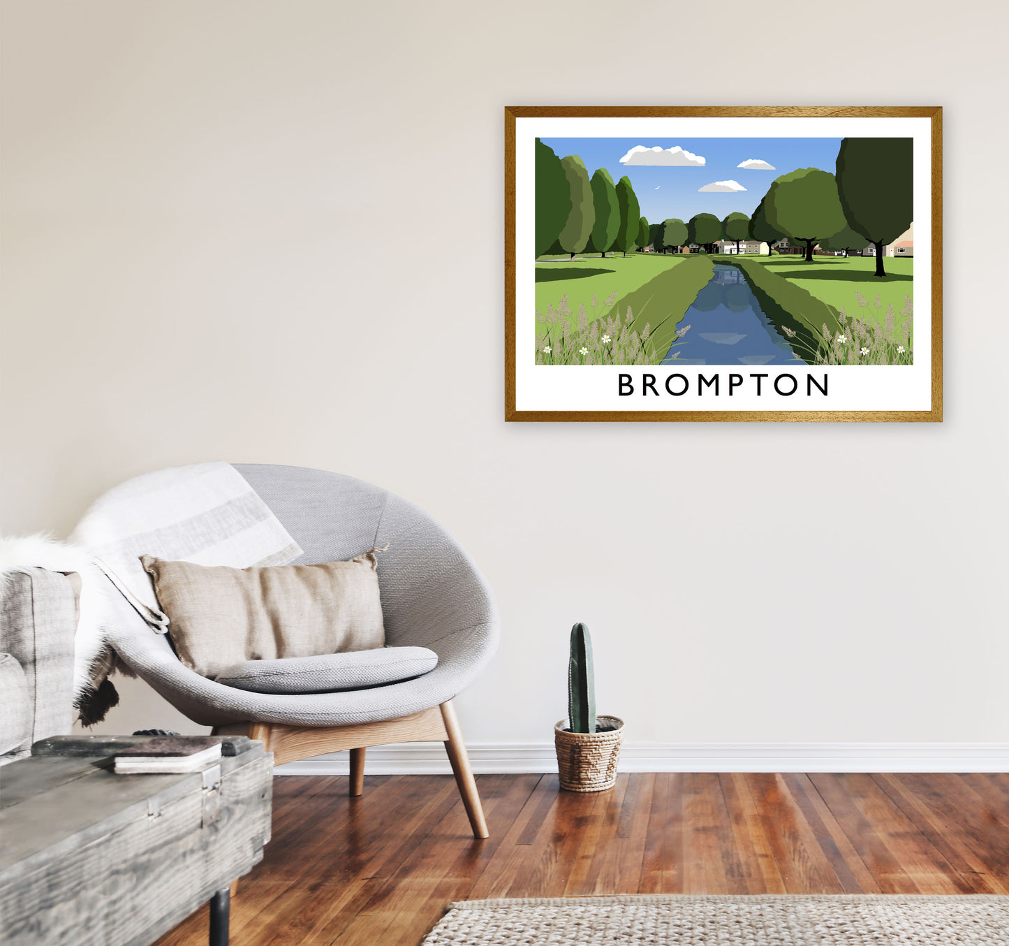 Brompton Art Print by Richard O'Neill A1 Print Only