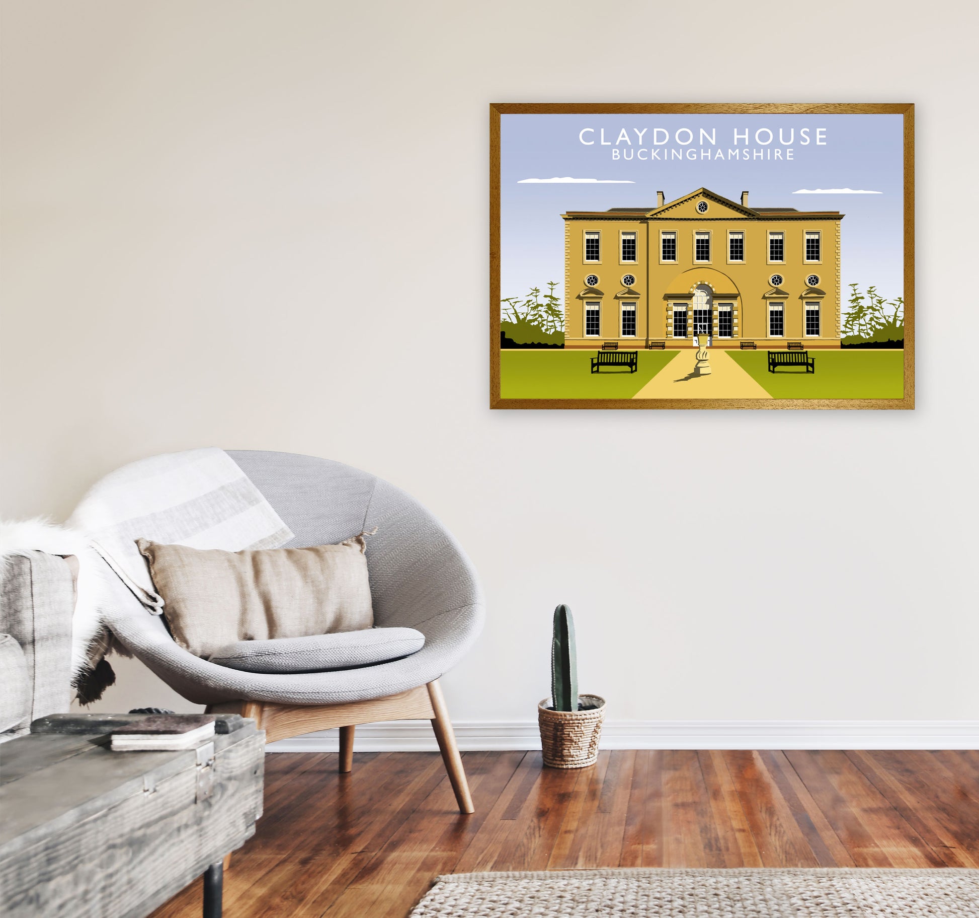 Claydon House by Richard O'Neill A1 Print Only