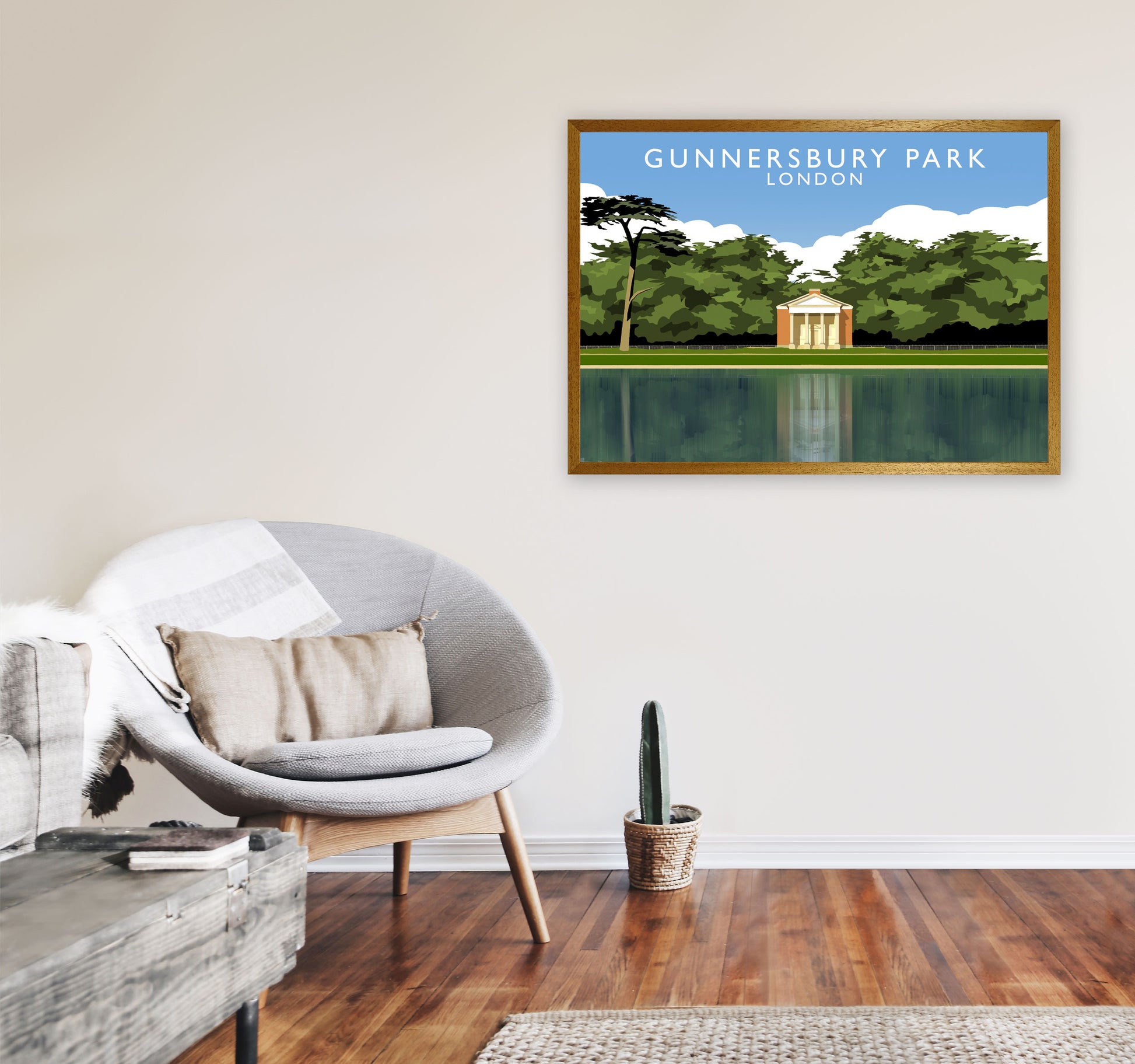 Gunnersbury Park by Richard O'Neill A1 Print Only