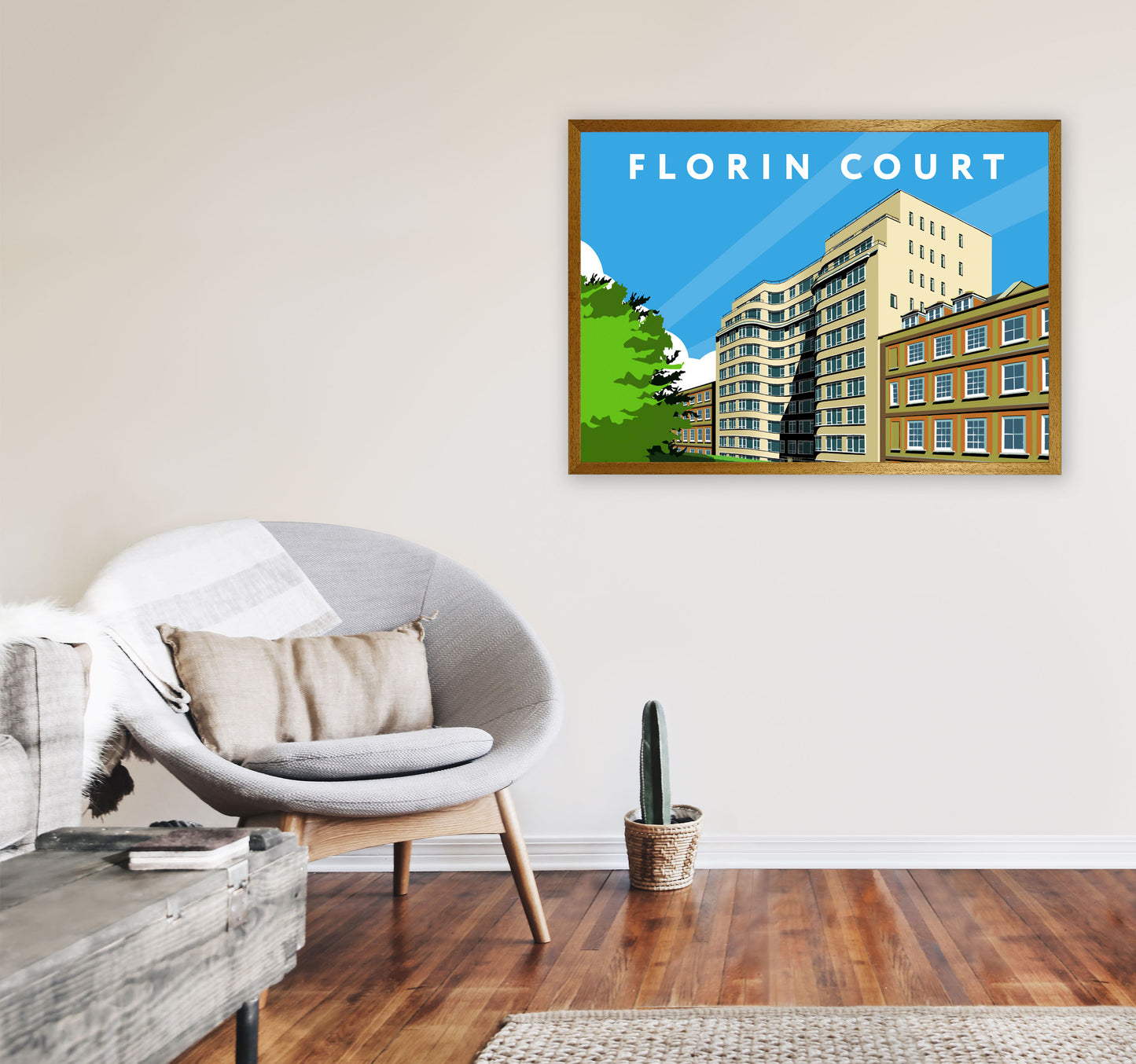 Florian Court by Richard O'Neill A1 Print Only