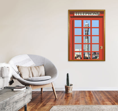 London Telephone Box 6 by Richard O'Neill A1 Print Only