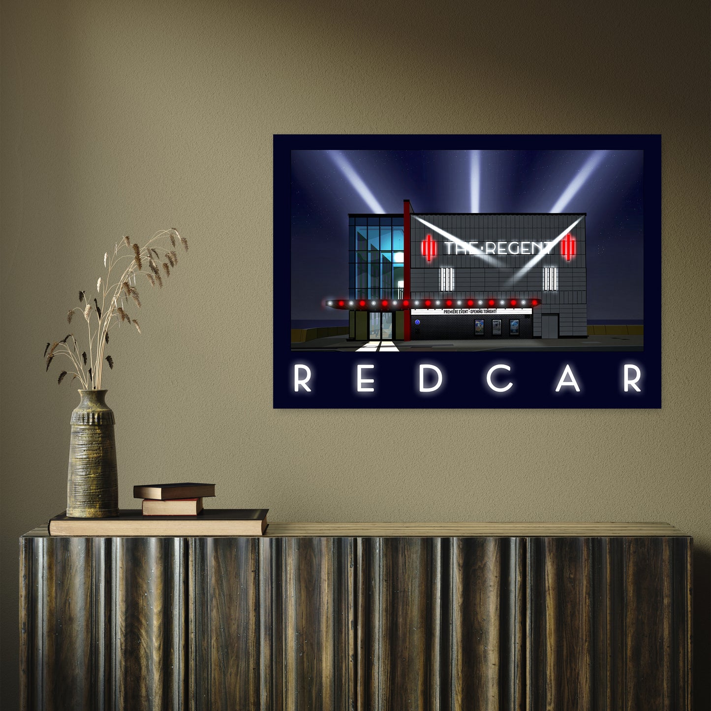 Redcar Regent by Richard O'Neill A1 Print Only