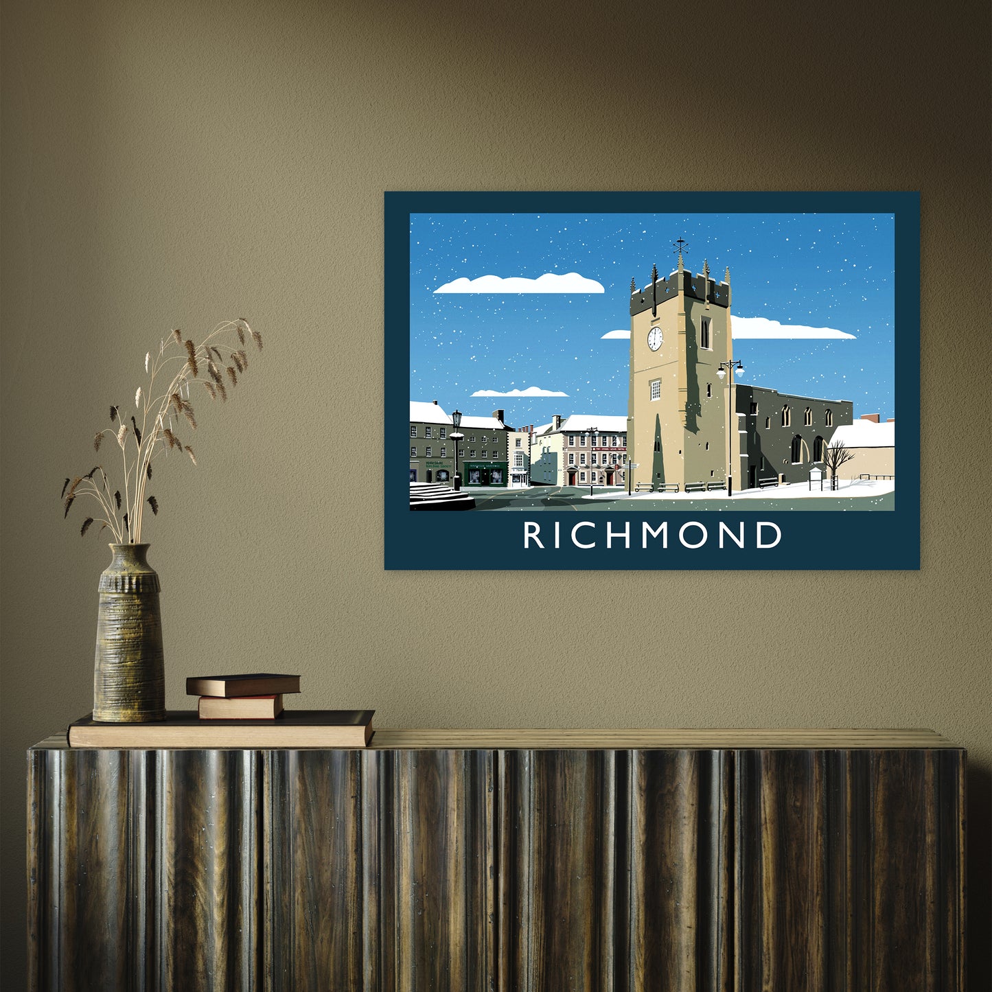 Richmond 2 (Snow) by Richard O'Neill A1 Print Only