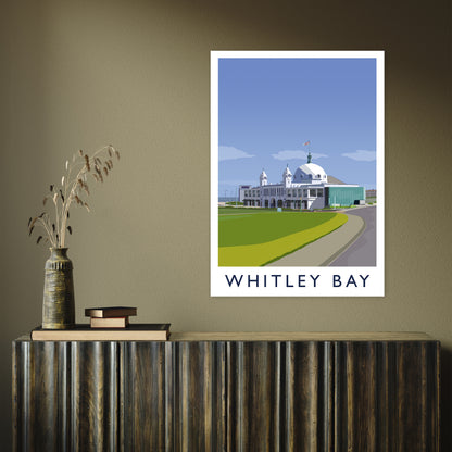 Whitley Bay portrait by Richard O'Neill A1 Print Only
