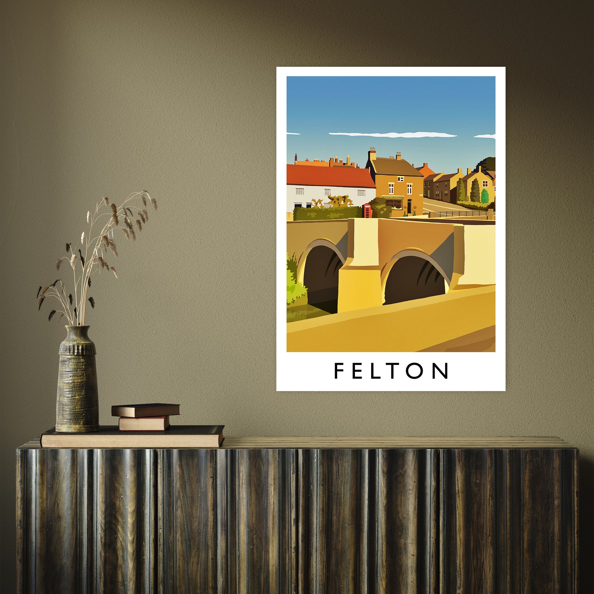 Felton portrait by Richard O'Neill A1 Print Only