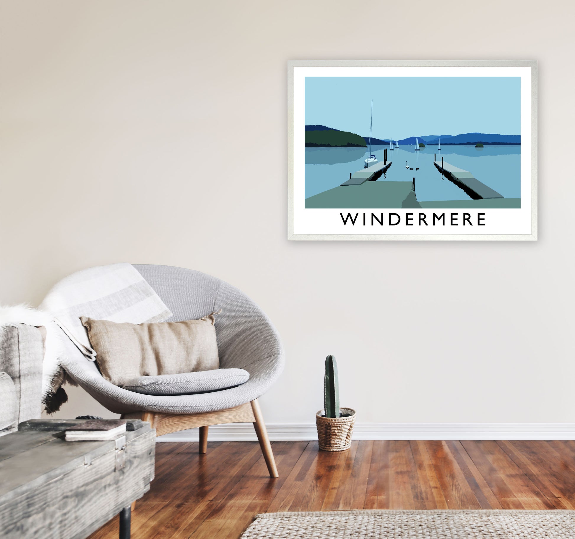 Widermere by Richard O'Neill A1 Oak Frame