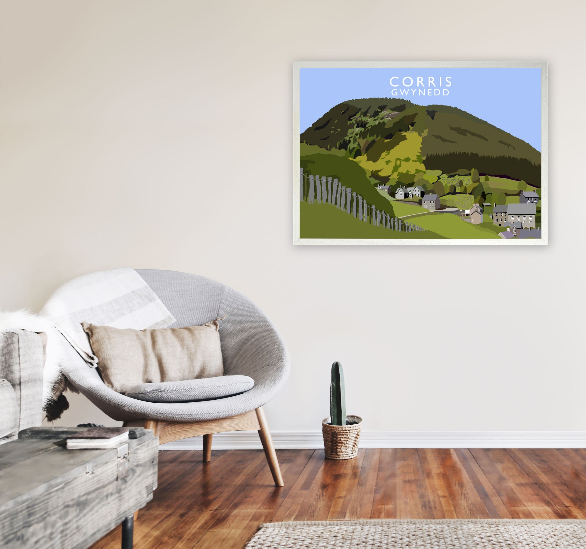 Corris by Richard O'Neill A1 Oak Frame