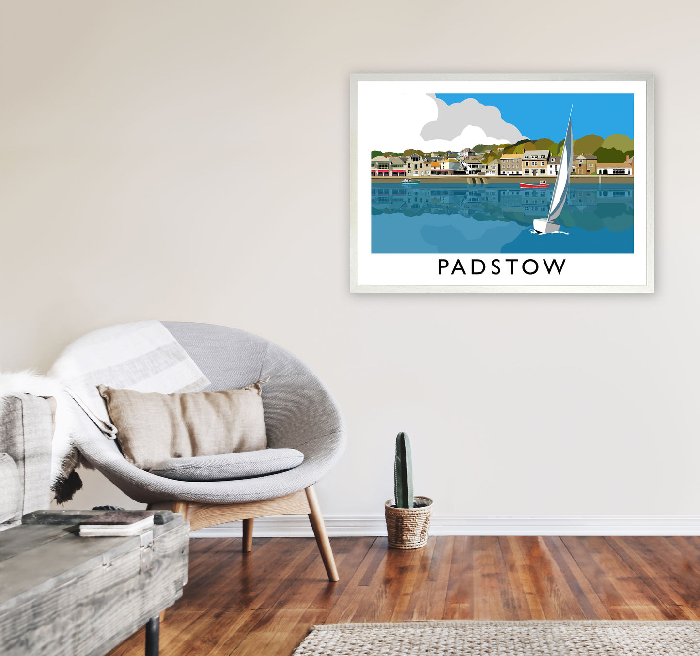 Padstow by Richard O'Neill A1 Oak Frame