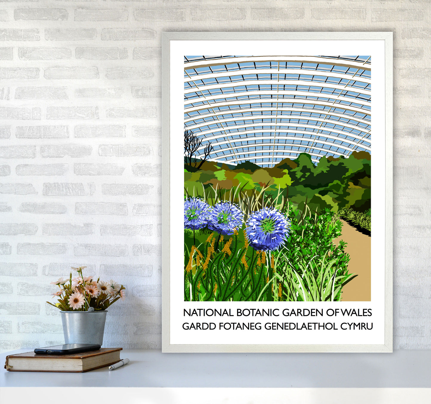 National Botanic Garden Of Wales by Richard O'Neill A1 Oak Frame