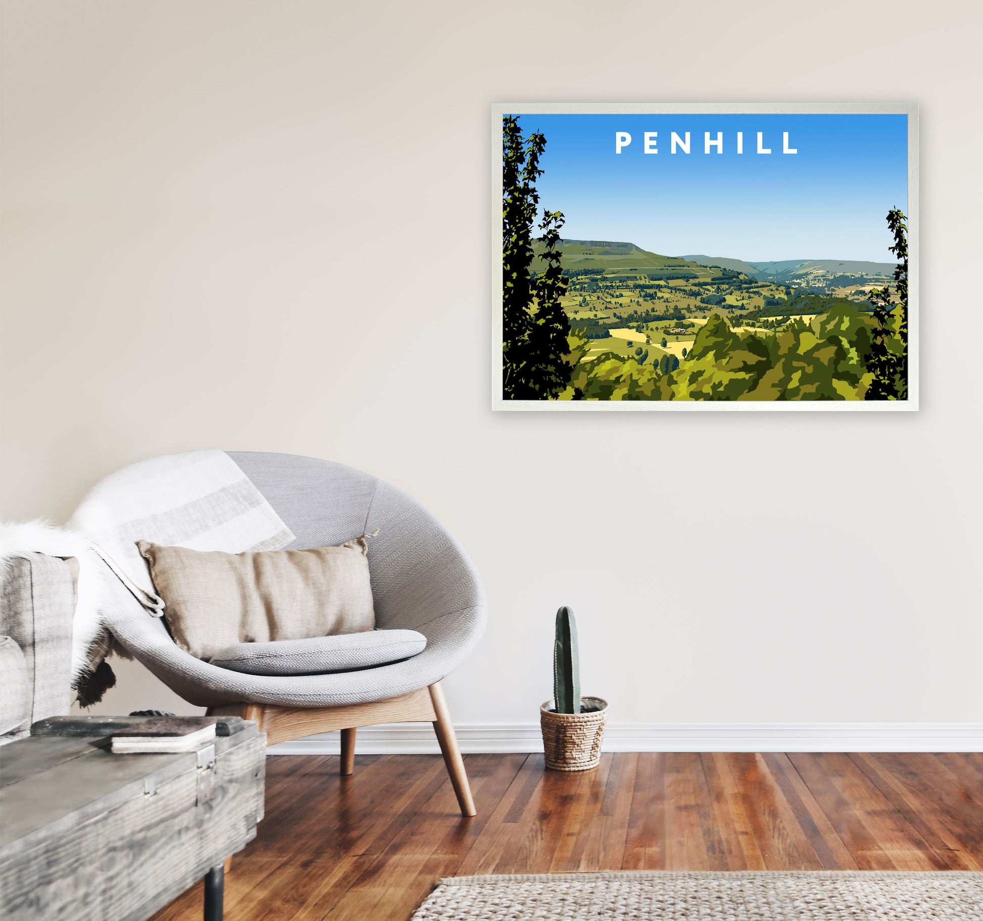 Penhill2 by Richard O'Neill A1 Oak Frame