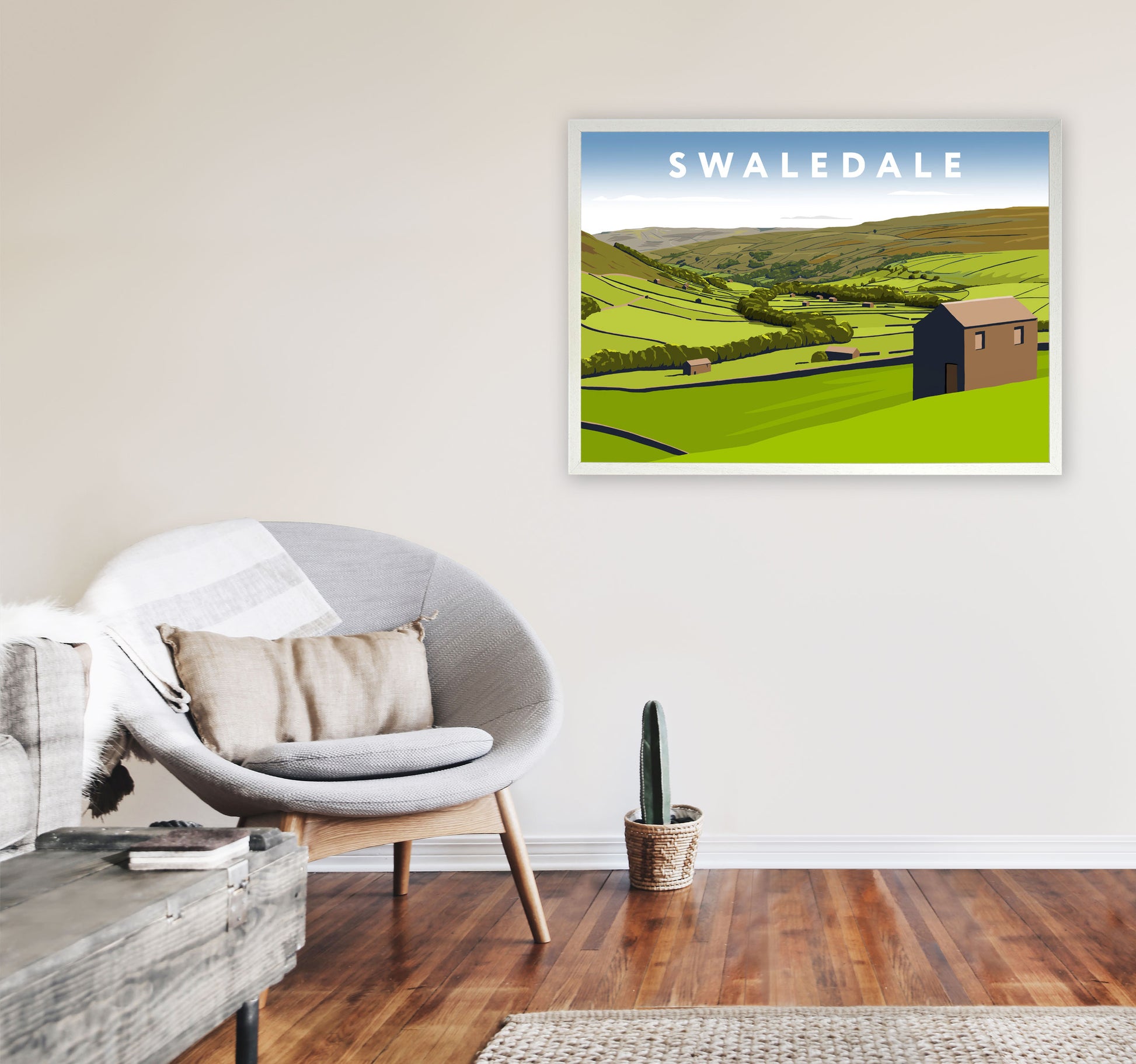 Swaledale2 by Richard O'Neill A1 Oak Frame