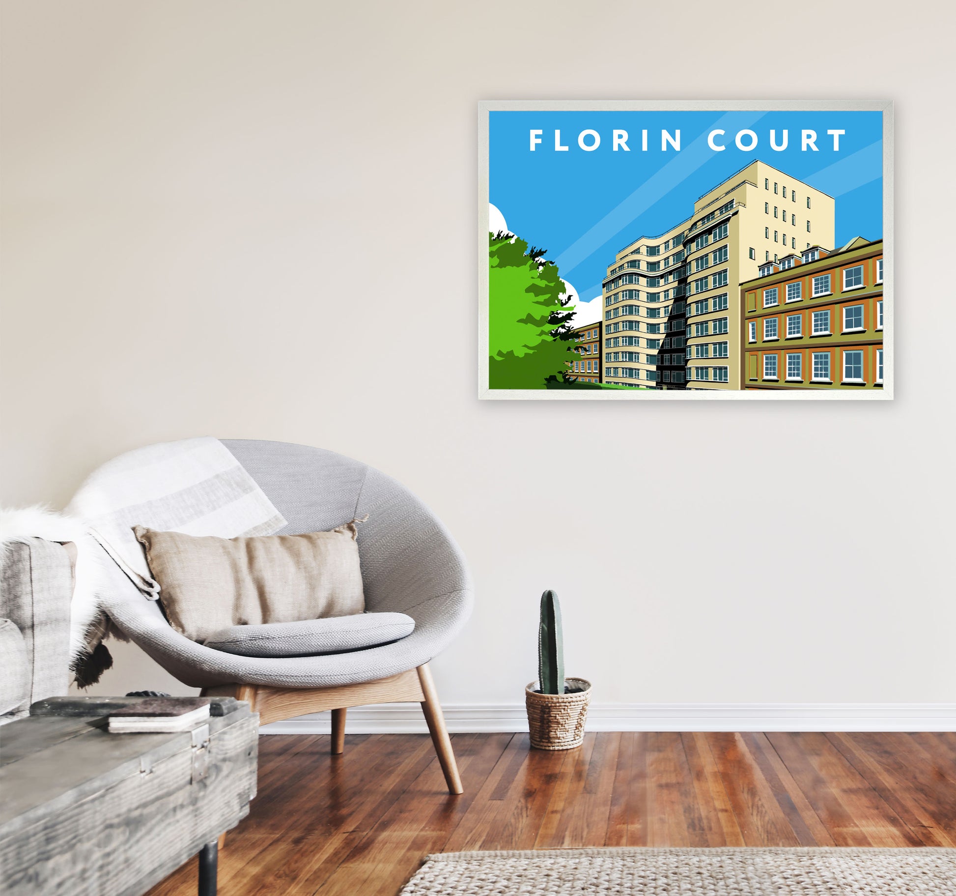 Florian Court by Richard O'Neill A1 Oak Frame