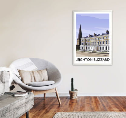 Leighton Buzzard portrait by Richard O'Neill A1 Oak Frame