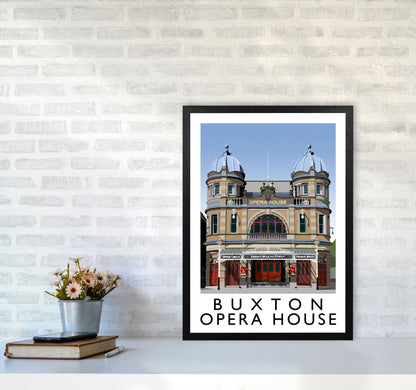 Buxton Opera House by Richard O'Neill A2 White Frame