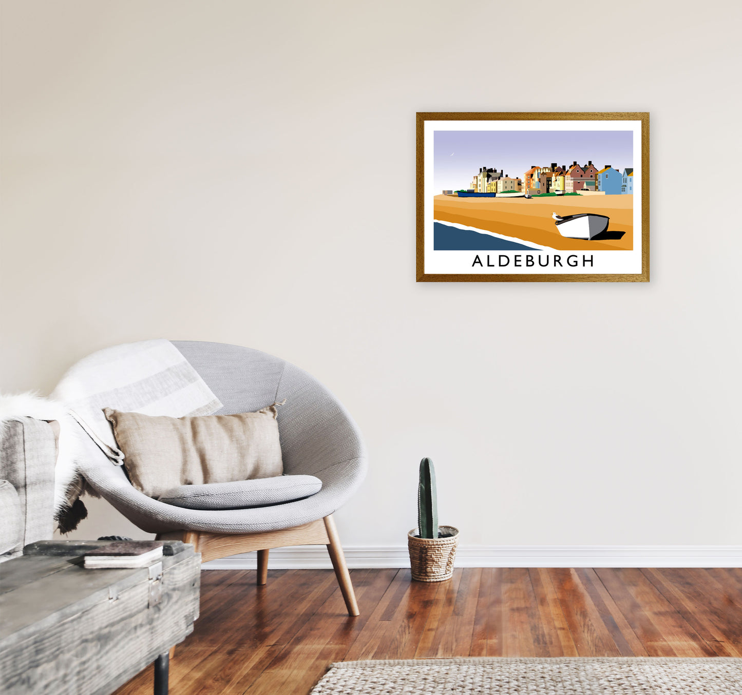 Aldeburgh Art Print by Richard O'Neill A2 Print Only