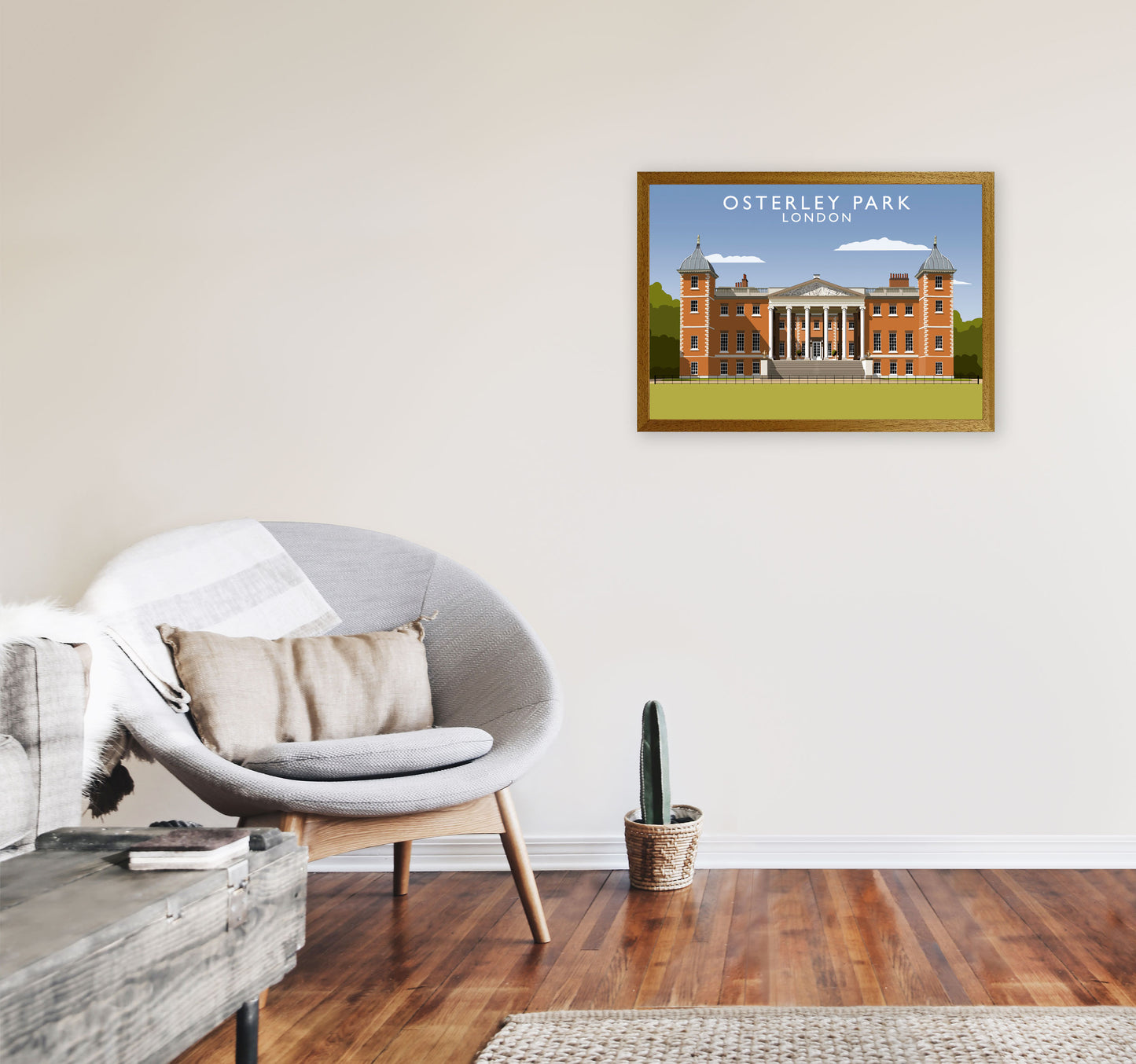 Osterley Park London Art Print by Richard O'Neill A2 Print Only