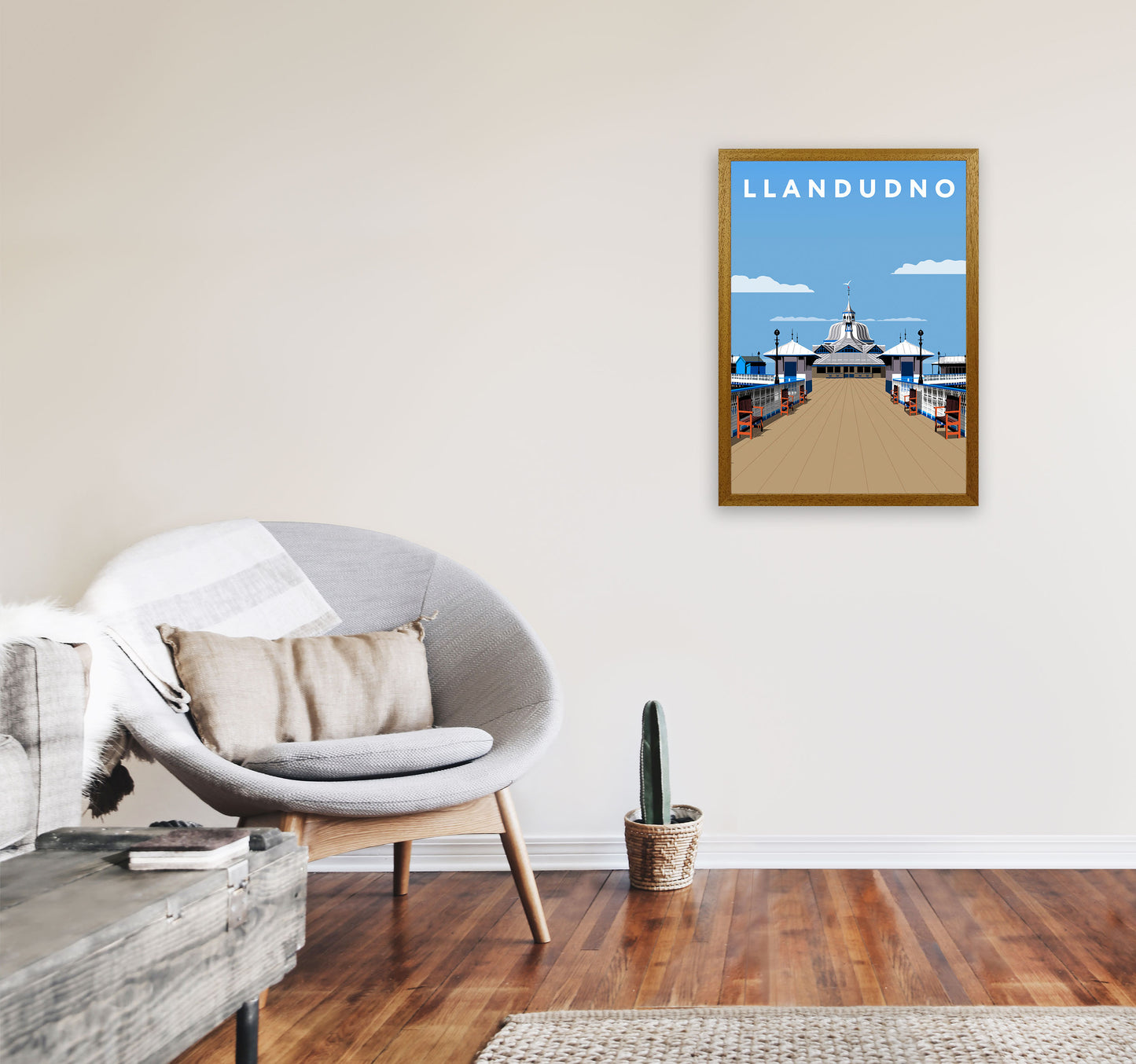 Llandudno Portrait by Richard O'Neill A2 Print Only