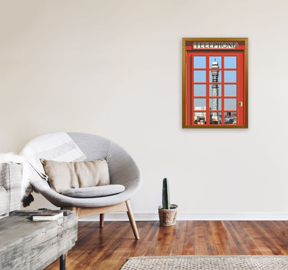 London Telephone Box 6 by Richard O'Neill A2 Print Only