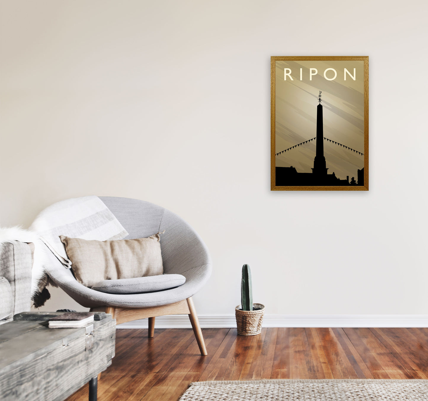 Ripon (Sunset) by Richard O'Neill A2 Print Only