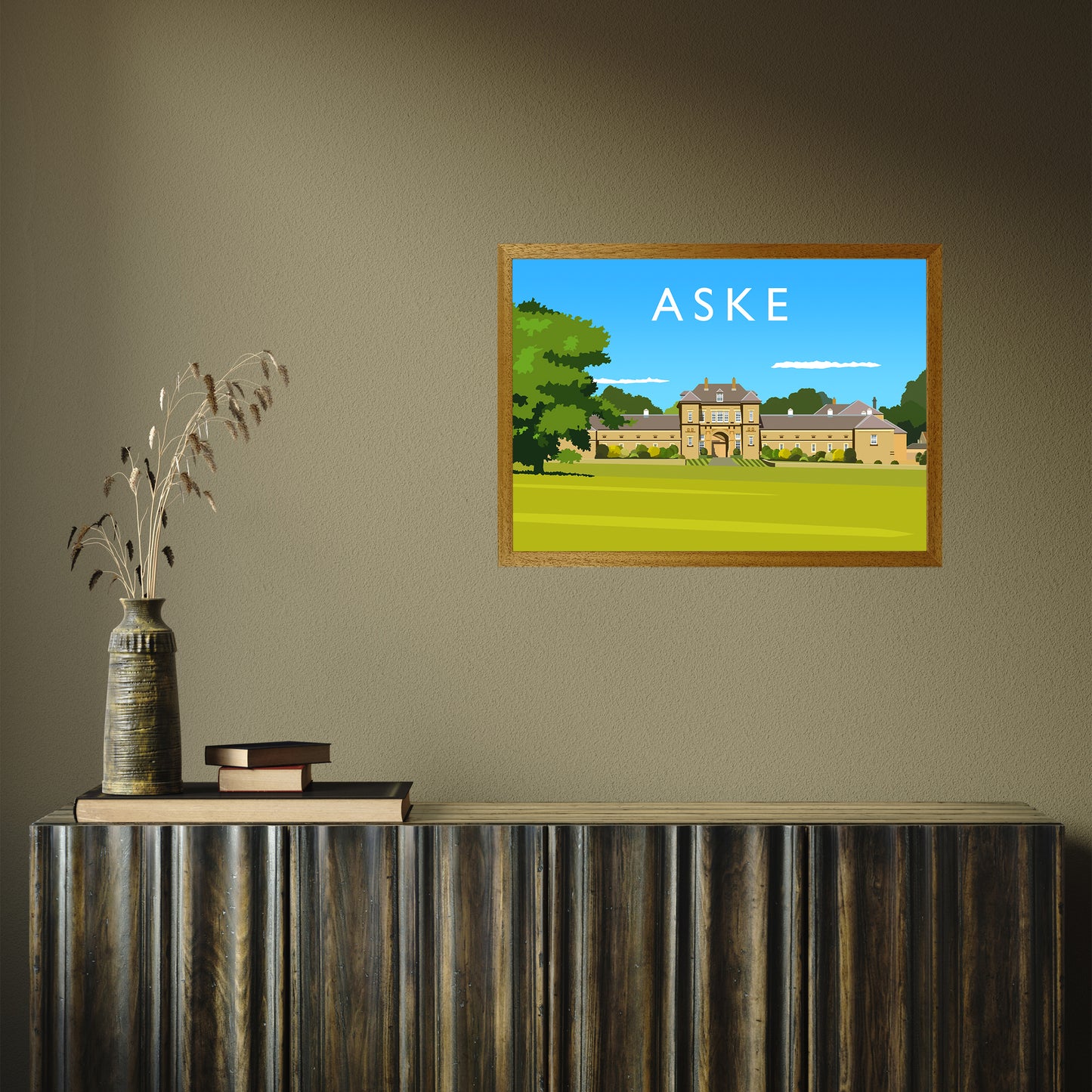 Aske by Richard O'Neill A2 Oak Frame