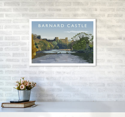 Barnard Castle 2 Art Print by Richard O'Neill A2 Black Frame