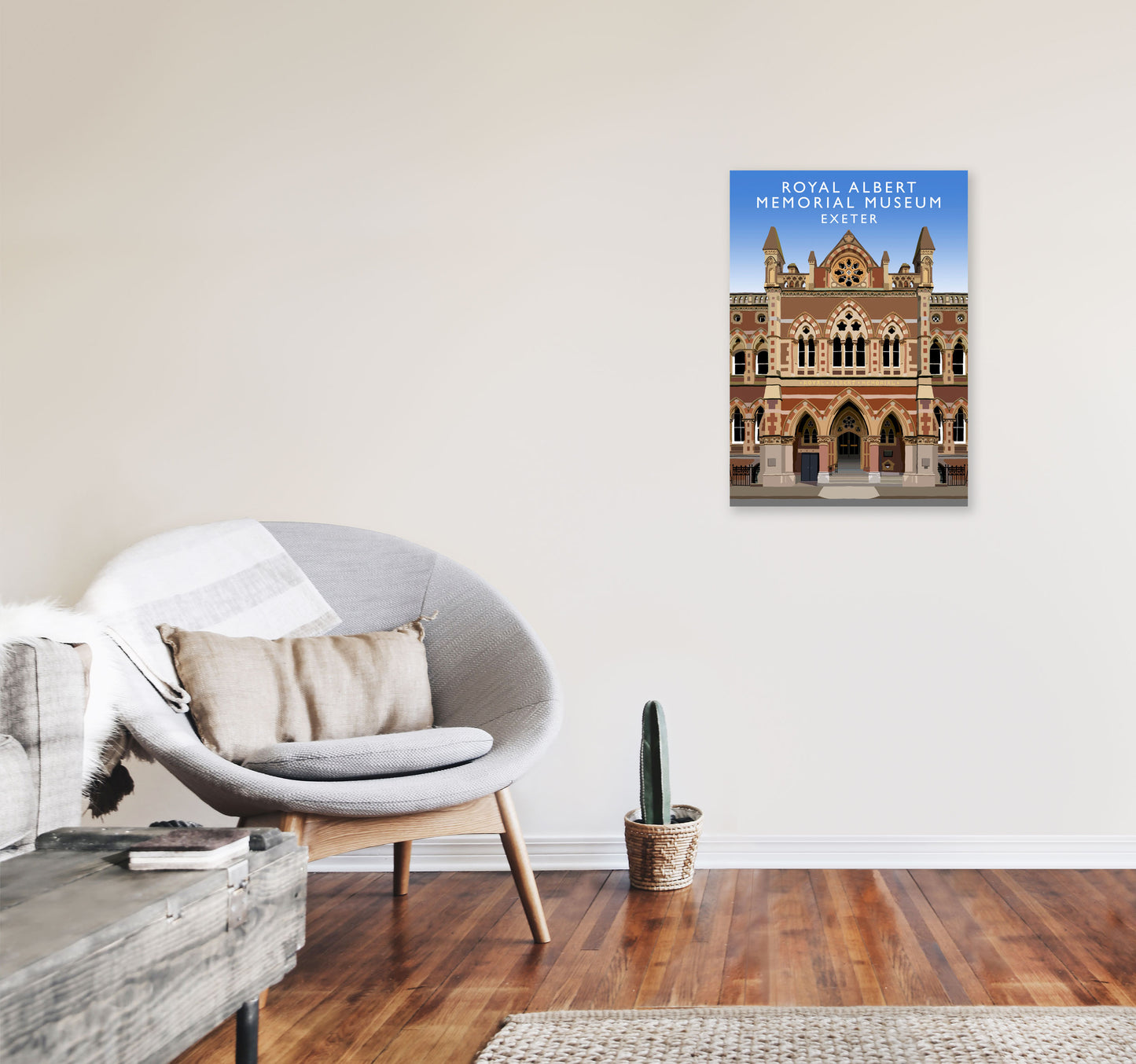 Albert Memorial Museum by Richard O'Neill A2 Black Frame